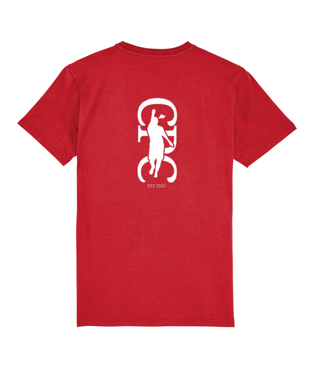 Mens Unisex Premium T-Shirt (8 Colours) Cornhole Apparel - CPC Cup (Logo White)