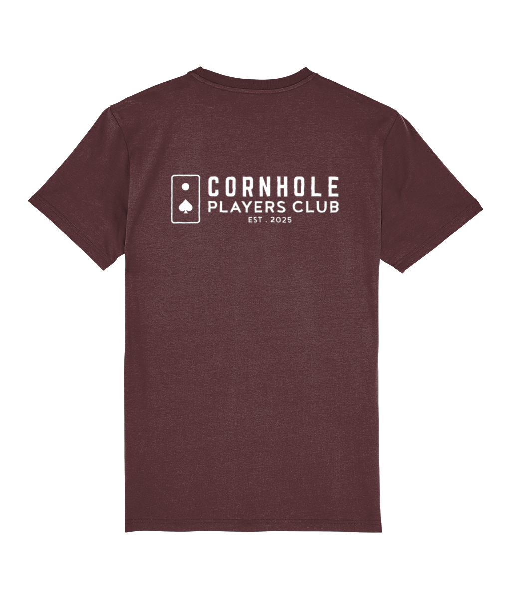 Unisex Premium T-Shirt (8 Colours) Cornhole Apparel - CPC Deck (Logo White)