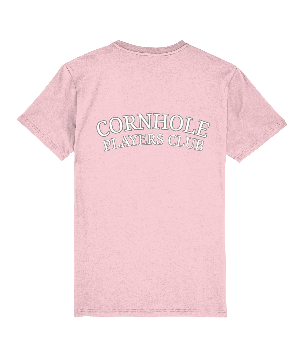 Unisex Premium T-Shirt (8 colours) Cornhole Apparel - CPC Arch (Logo White)