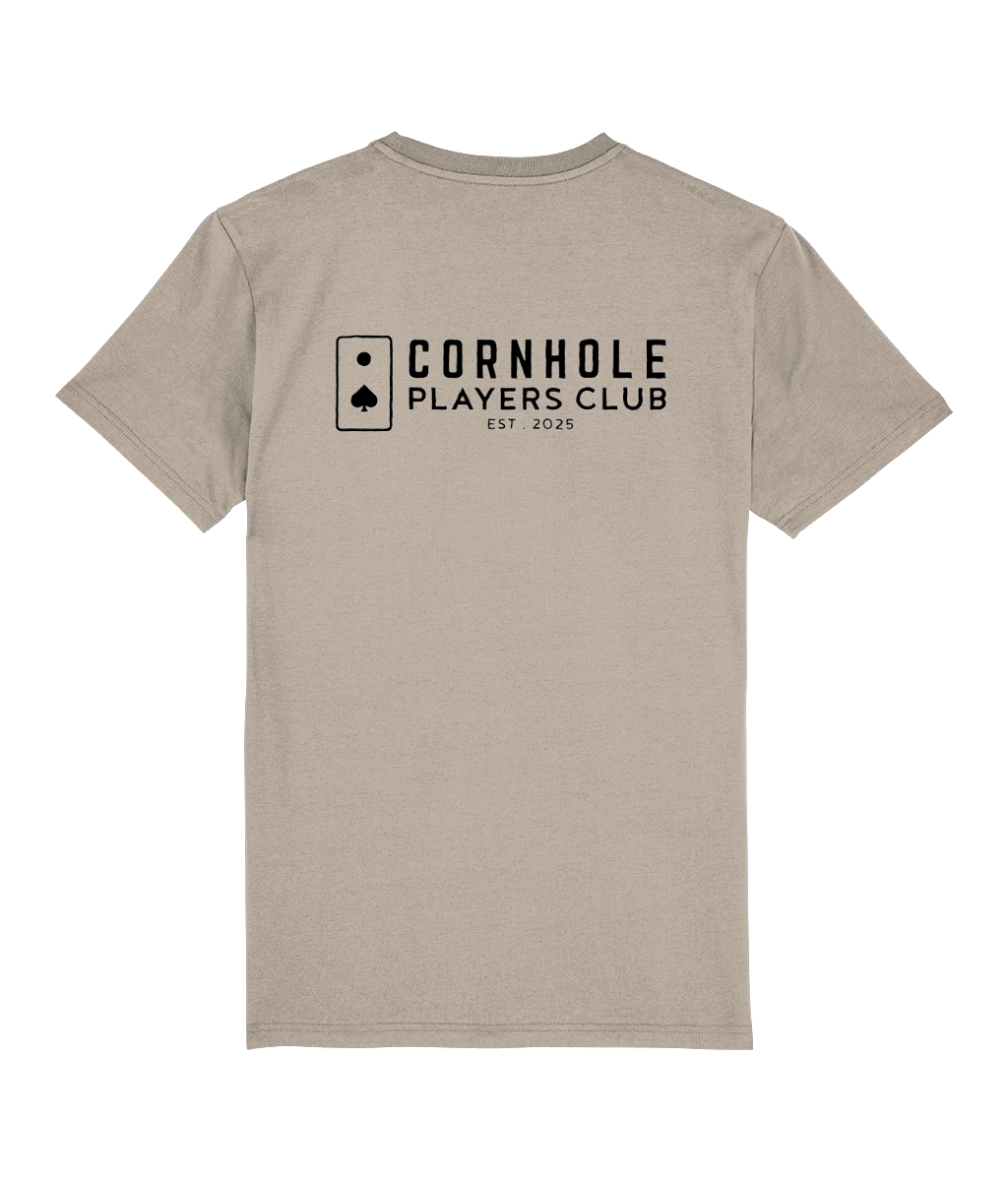 Unisex Premium T-Shirt (5 Colours) Cornhole Apparel - CPC Deck (Logo Black)
