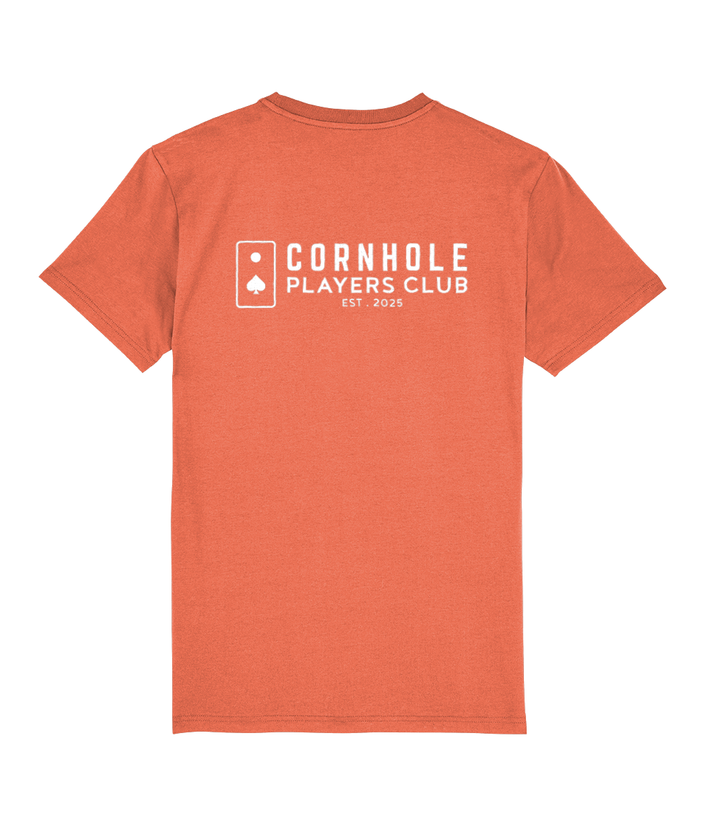 Unisex Premium T-Shirt (8 Colours) Cornhole Apparel - CPC Deck (Logo White)