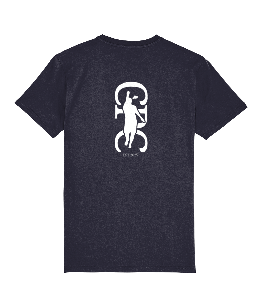 Mens Unisex Premium T-Shirt (8 Colours) Cornhole Apparel - CPC Cup (Logo White)