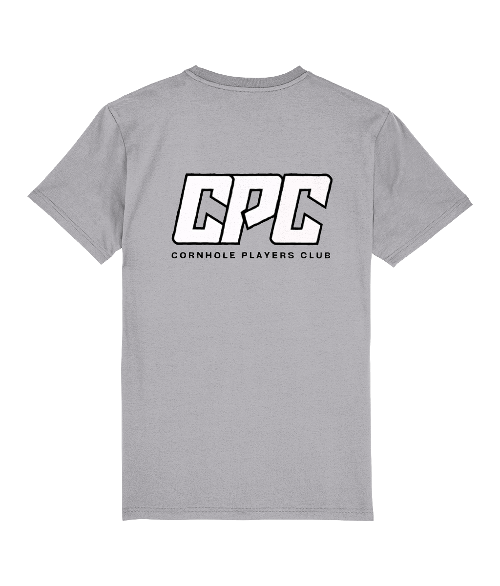 Unisex Premium T-Shirt (7 Colours) Cornhole Apparel - CPC Bold (Logo White)