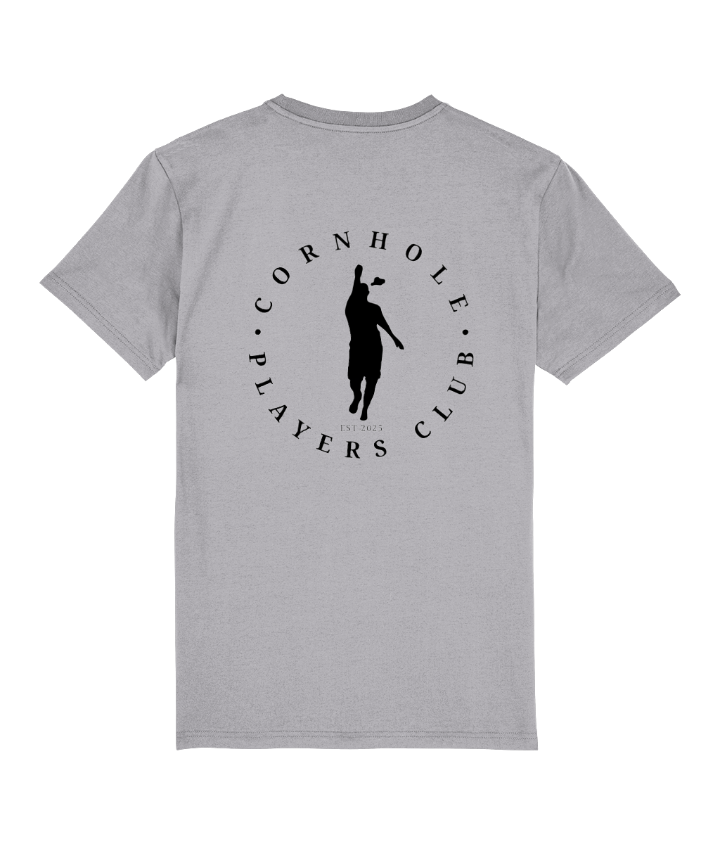 Unisex Premium T-Shirt (5 Colours) Cornhole Apparel - CPC Full Circle (Logo Black)
