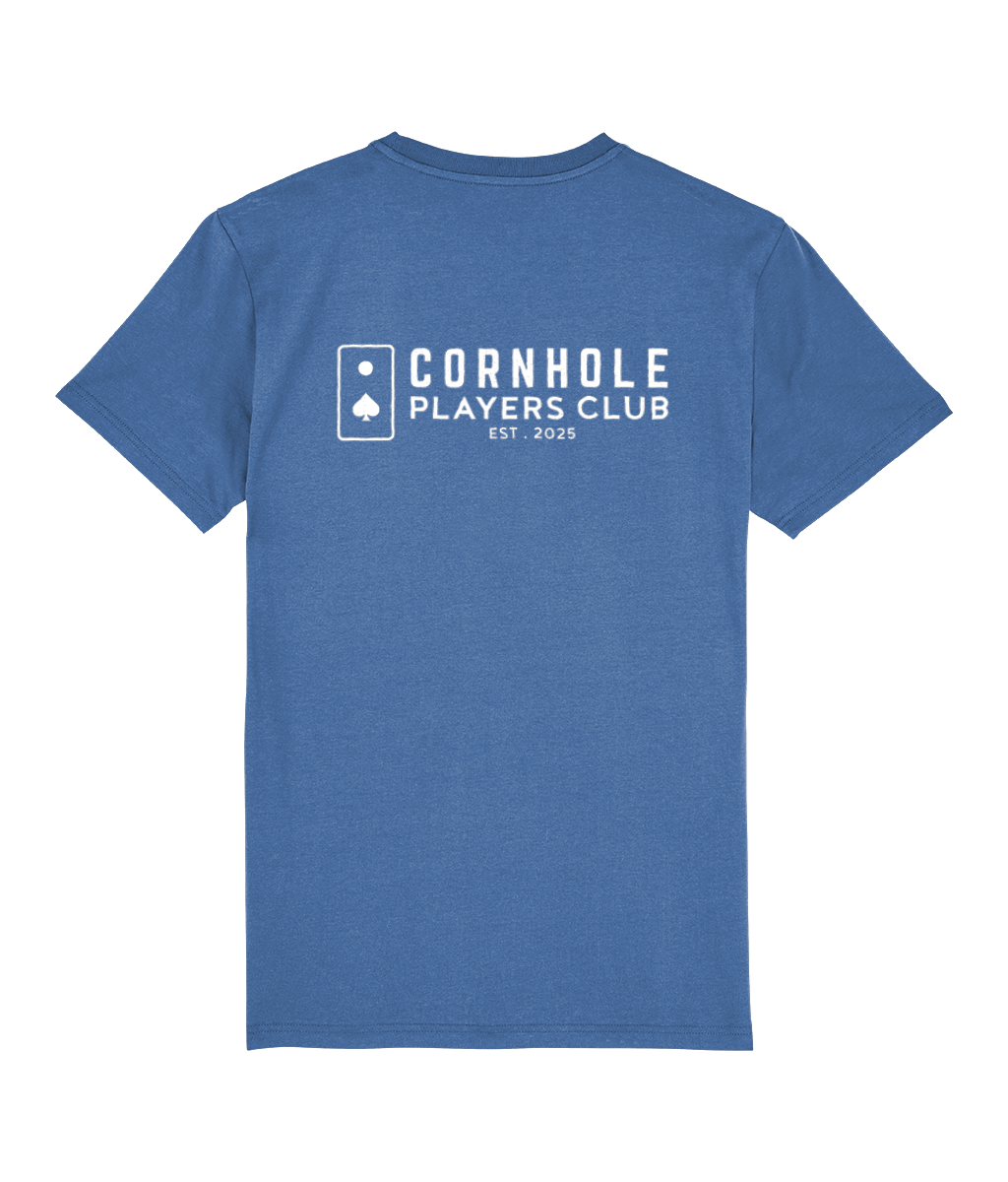 Unisex Premium T-Shirt (8 Colours) Cornhole Apparel - CPC Deck (Logo White)