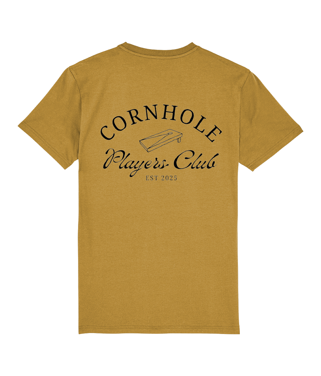 Unisex Premium T-Shirt (5 Colours) Cornhole Apparel - CPC Country (Logo Black)