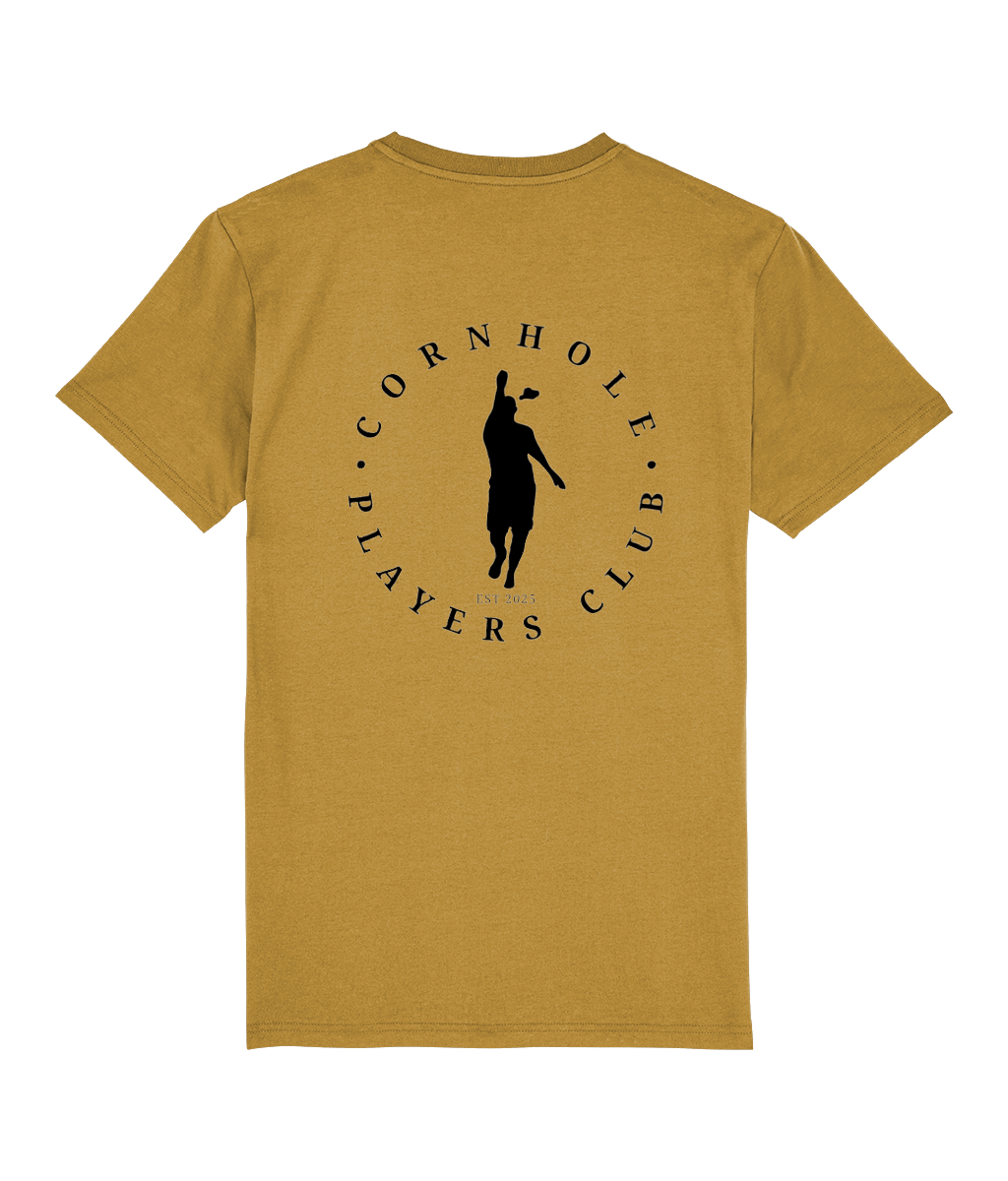 Unisex Premium T-Shirt (5 Colours) Cornhole Apparel - CPC Full Circle (Logo Black)