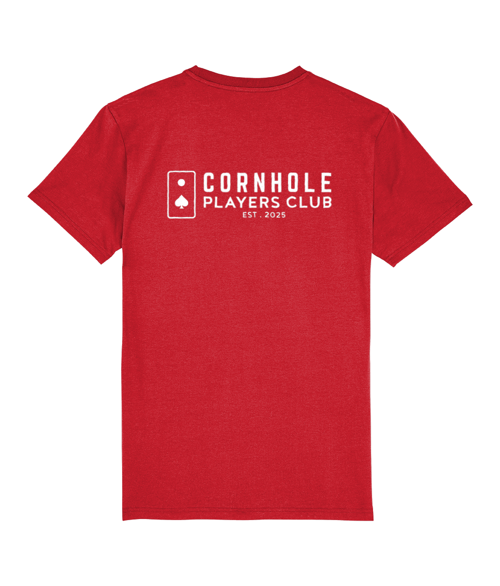 Unisex Premium T-Shirt (8 Colours) Cornhole Apparel - CPC Deck (Logo White)