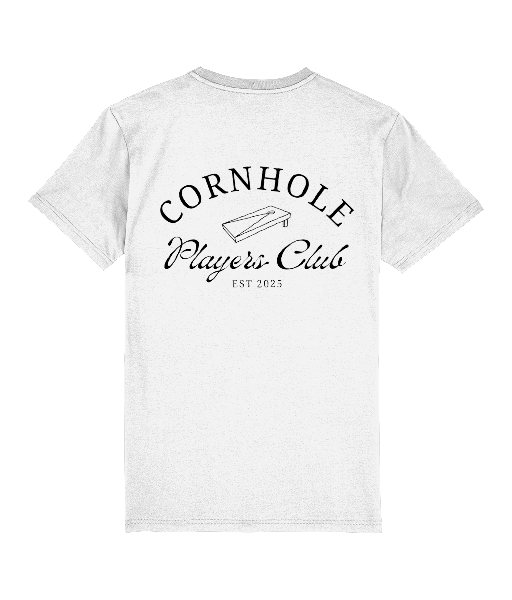 Unisex Premium T-Shirt (5 Colours) Cornhole Apparel - CPC Country (Logo Black)